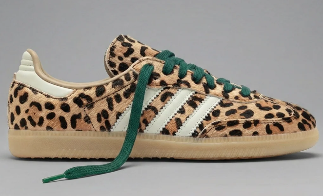 adidas Samba OG Leopard Magic Beige Women's Sneakers