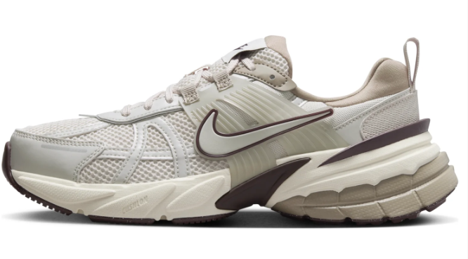 Nike V2K Run Women's 'Light Greenish Brown Khaki Earth Light Bone' (FD0736-103)